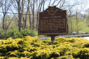 Fort Sandusky Marker - Erie County Ohio Historical Society