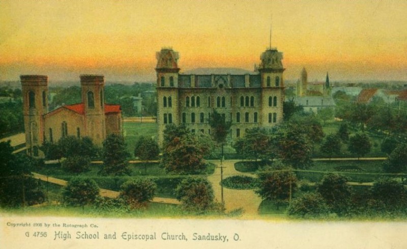 Sandusky high school - Erie County Historical Society