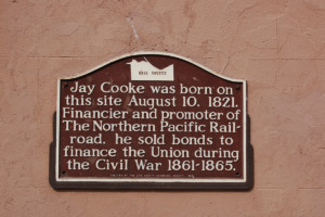 Jay Cooke Marker - Erie County Ohio Historical Society